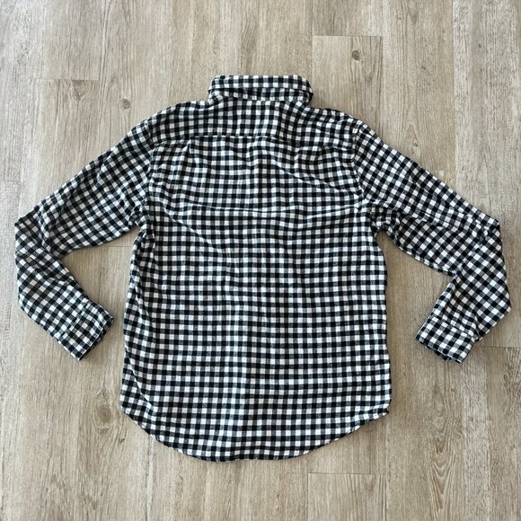 Mens Goodfellow & Co Black and White Plaid Button Up - L - Picture 4 of 5